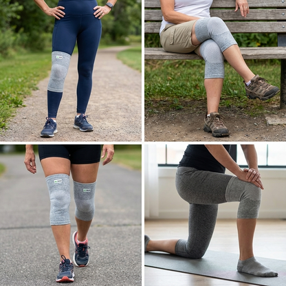 HerbaKnee Premium Bamboo Knee Sleeve