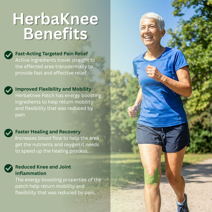 HerbaKnee Pain Relief Patch