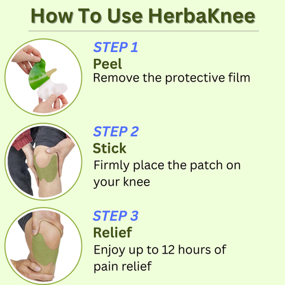 HerbaKnee Pain Relief Patch