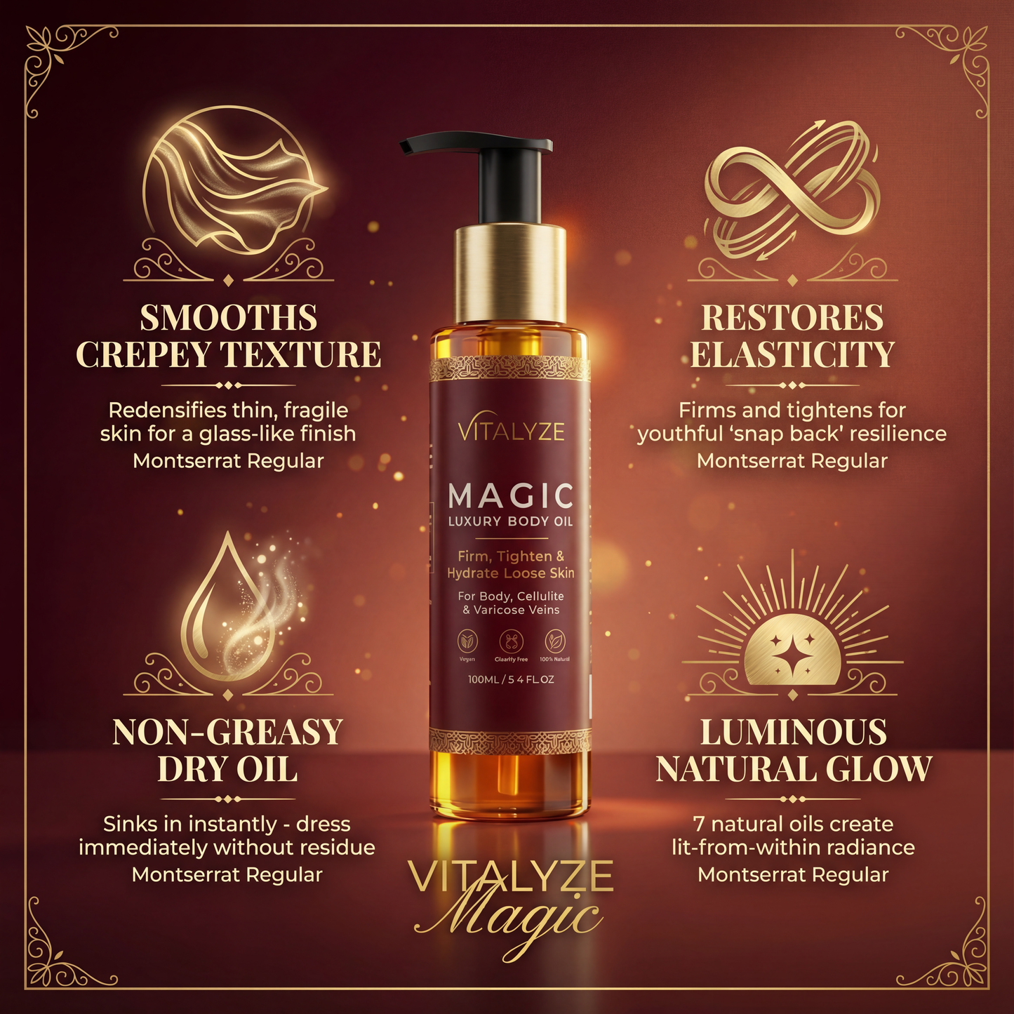 Vitalyze Magic Body Oil - 100ml